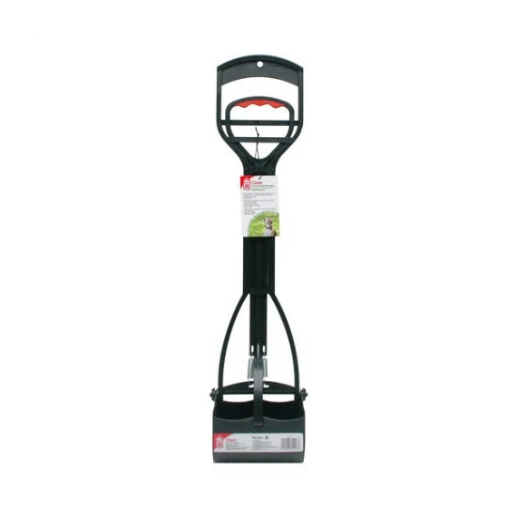 DogIt Clean Jawz Waste Scooper for Grass & Gravel  - ürülék szedő lapát (fekete) kavicsos, füves talajhoz (64cm)