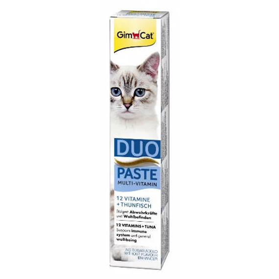 GimCat Multi-Vitamin pasta - Kiegészítő eleség (tonhal) paszta macskák részére (50g)