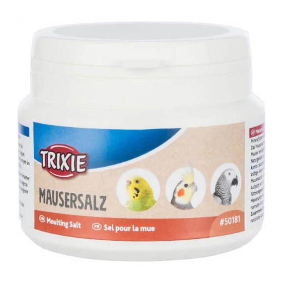 Trixie Moulting Salt - kiegészítő eleség (tollváltást segítő só) díszmadarak részére (150g)