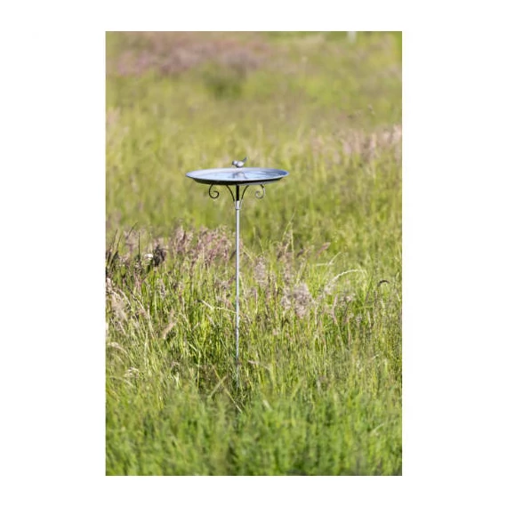Trixie Water Bowl - itatótál (fém/fekete) vadmadarak részére (107 cm) Ø35cm/ 1,8l