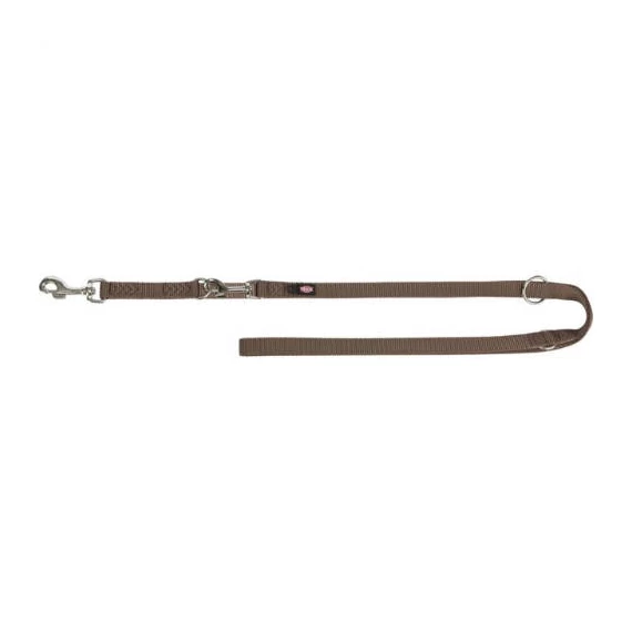 KT24:  prémium állítható póráz - mogyoró - (M-L) 2m/20mm