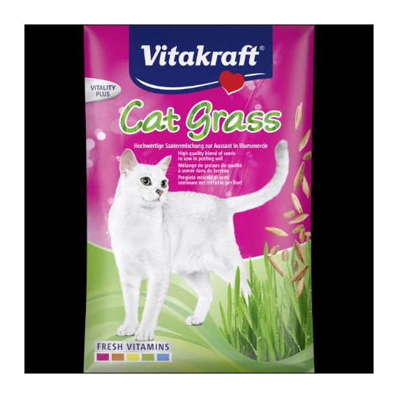 Vitakraft Cat Grass Saatenbeutel - kiegészítő eleség (macskafű vetőmag) 50g