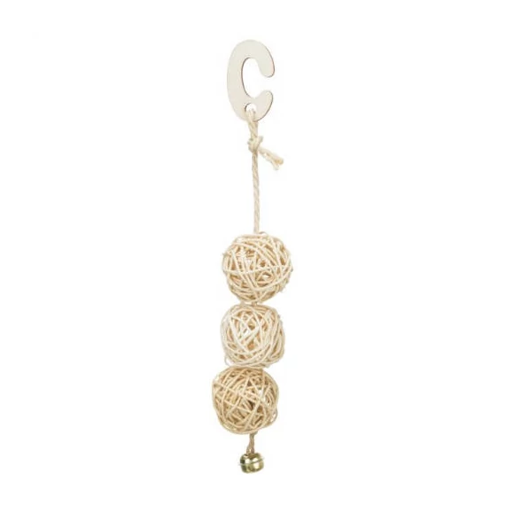 Trixie Rattan Balls - játék (rattan labda) díszmadarak részére (3db/24cm)