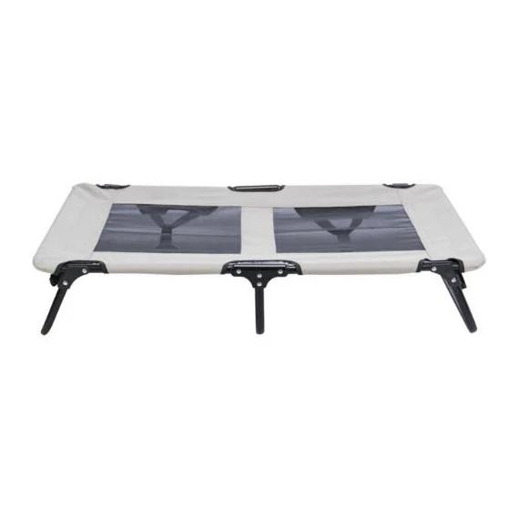 Trixie Dog Lounger - szögletes fekhely (szürke/fekete) kutyák részére (79x19x50cm)