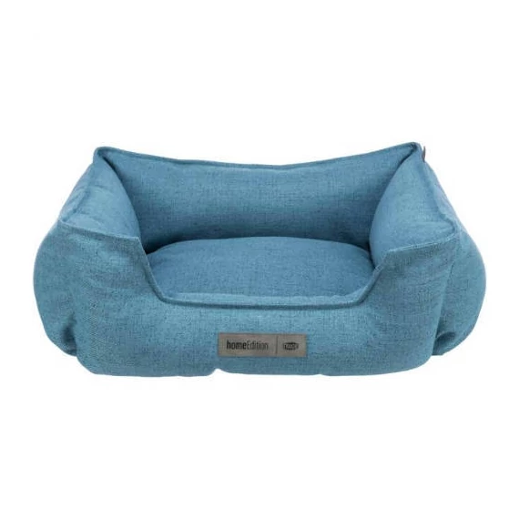 Trixie Talis Bed - szögletes, peremes fekhely (kék) kutyák részére (100x70cm)