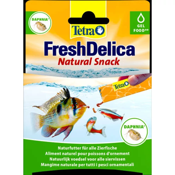 Tetra FreshDelica Daphnia - zselés eledel díszhalak részére  (48g)