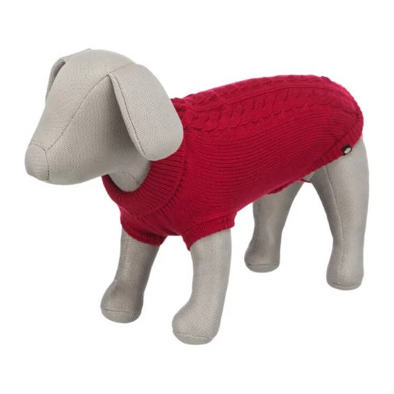 Trixie Kenton Pullover - pulóver (piros) kutyák részére (L) 60cm