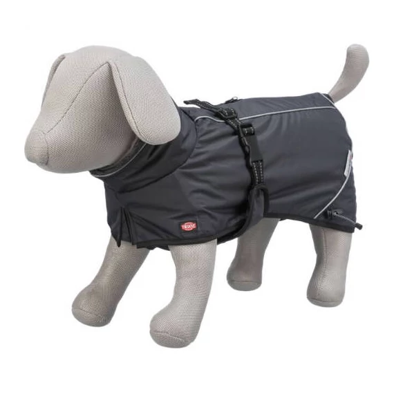 Trixie Calvi Dog Coat - kabát (fekete) kutyák részére (L) 55cm