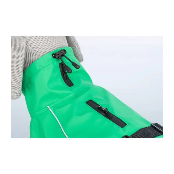 Trixie Dog raincoat Vimy - esőkabát (zöld) kutyák részére (M) 50cm