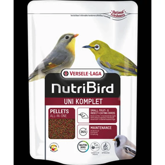 PR. Nutribird Uni Komplet Pellets - eleség kistestű madarak részére  (1kg)