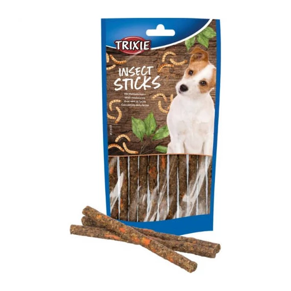 Trixie Insect Sticks with mealworms - jutalomfalat (monoprotein) kutyák részére (80g)