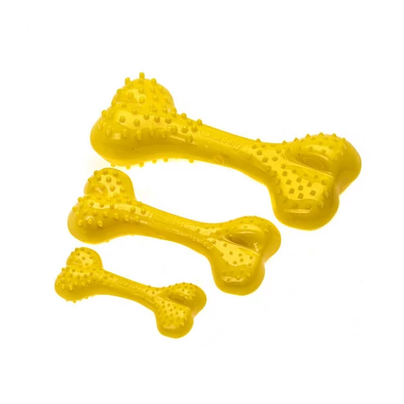 Comfy Pineapple Dental Bone - fogtisztítós játék (csont) kutyák részére (8,5x4x2cm)