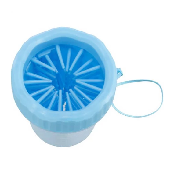 Trixie Paw Cleaner (M-L) - mancstisztító (szilikon,kék) kutyák részére (M-L)