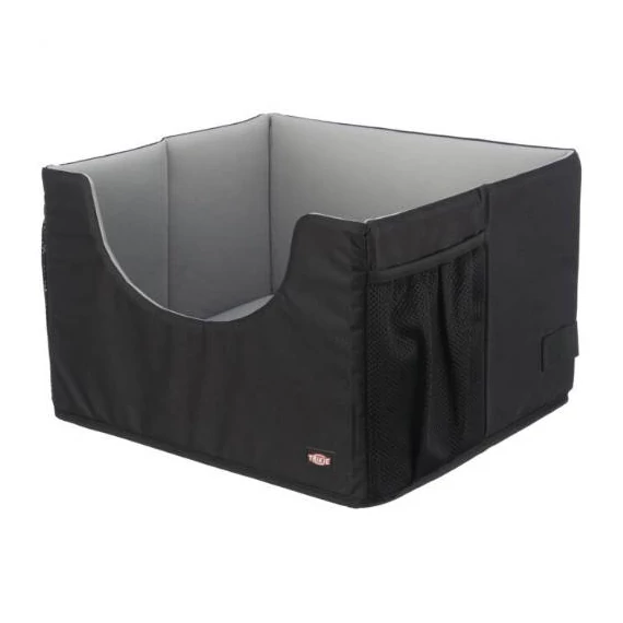 Trixie Car Seat - autós ülés (fekete,szürke) kutyák részére (45x28x40cm)