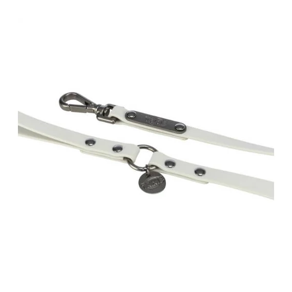 KT25.Trixie CityStyle Lead (L-XL) - póráz (PVC bevonattal/ világosszürke) kutyák részére (1m/20mm)