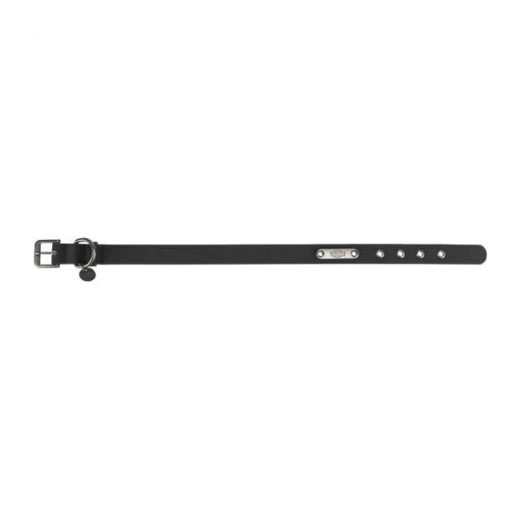 Trixie Citystyle Collar - nyakörv (fekete, PVC) kutyák részére (M:35-42cm/20mm)