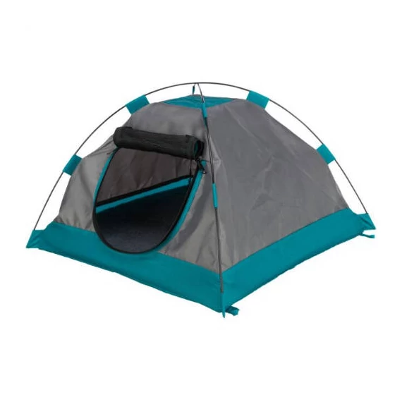 Trixie tent for dogs sátor (szürke/ petrolkék) kutyák részére (47x34x47cm)