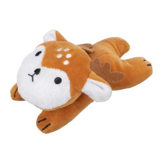 KT25.Trixie Plush deer  - plüss játék (szarvas) kutyák részére (12cm)
