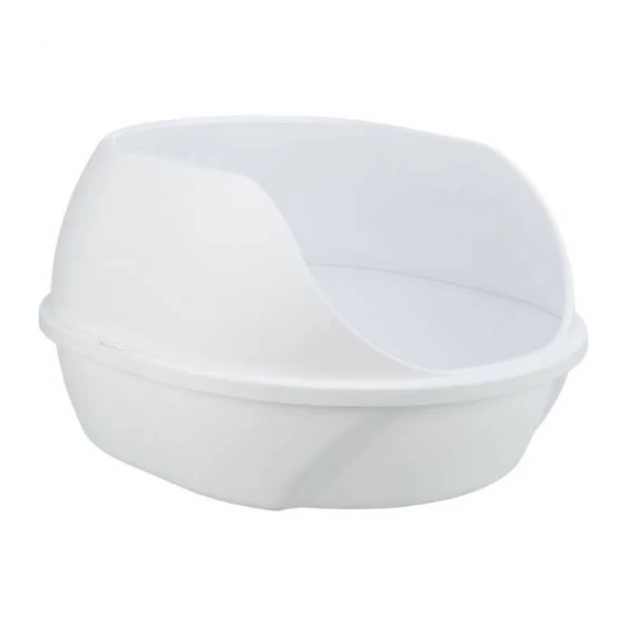 Trixie simao Cat Litter Tray - magas, peremes alomtálca (fehér) 48x30x58cm