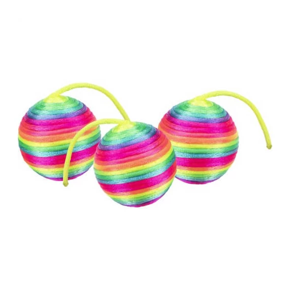 Trixie Set of Rattling Balls - játék (labda) macskák részére (ø4cm)
