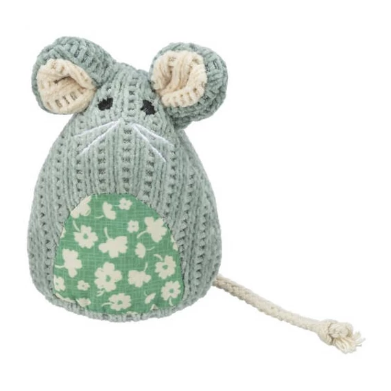 Trixie Mouse with catnip - játék (egér,macskamentával) macskák részére (11cm)