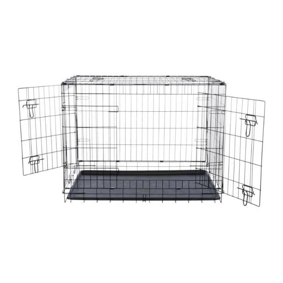 Trixie Home Kennel – szobakennel (horganyzott fém,fekete) kutyák részére (78x62x55cm)