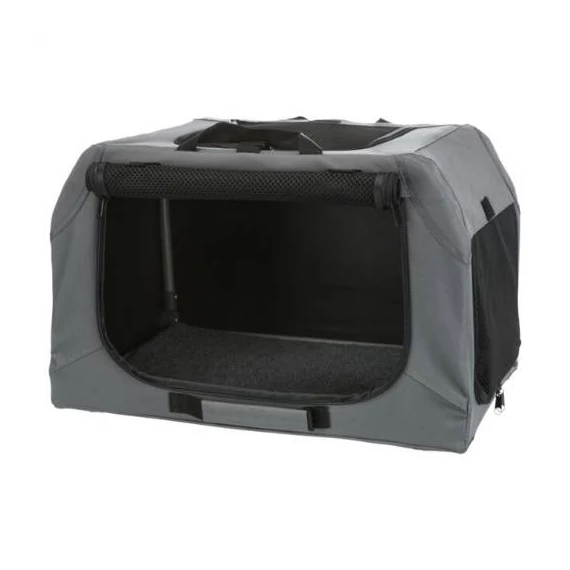Trixie Mobile Kennel Easy M-L - textil szállító (szürke) kutyák részére M-L  (95×63×69 cm)(KIZÁRÓLAG RENDELÉSRE!)