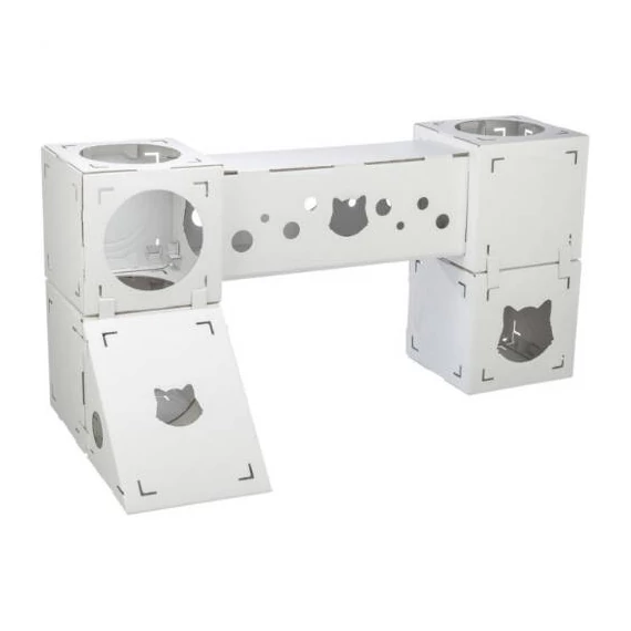 Trixie Finca Felice cat furniture - macskabútor (fehér,karton) macskák részére (125×62×62cm)