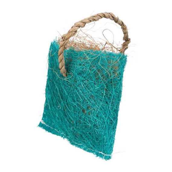 Trixie Snack bag with coco fibres, sisal - játék (szizál, kókuszrost) rágcsálók részére (10×13cm)