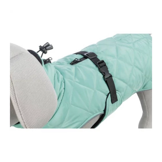 KT25.Trixie Coat CityStyle Oslo - kabát (jadezöld) kutyák részére (M) 50cm