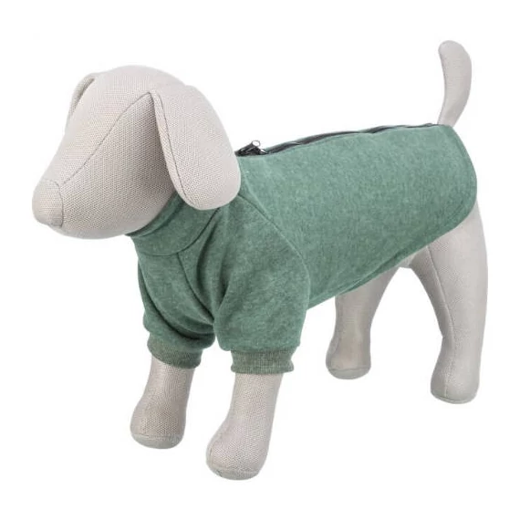 Trixie Sweatshirt CityStyle Amsterdam - pulóver (sötétzöld) kutyák részére (XXS) 24cm