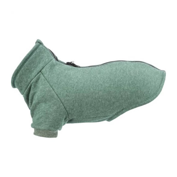 Trixie Sweatshirt CityStyle Amsterdam - pulóver (sötétzöld) kutyák részére (XS) 27cm