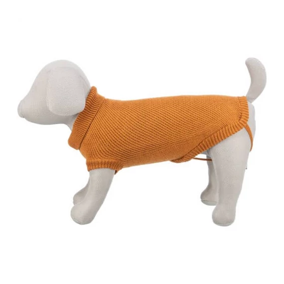 KT25.Trixie Pullover CityStyle Berlin - pulóver (rozsdabarna) kutyák részére (XS) 24cm