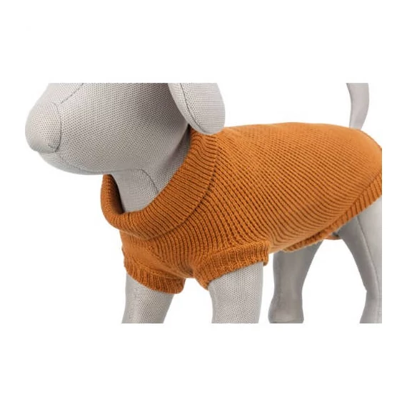 KT25.Trixie Pullover CityStyle Berlin - pulóver (rozsdabarna) kutyák részére (XS) 27cm