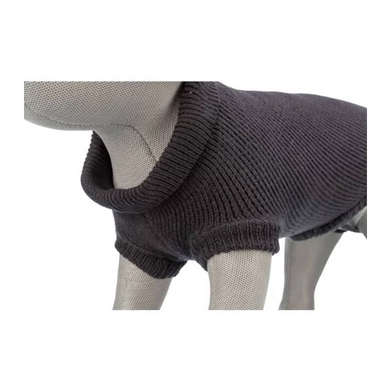 Trixie Pullover CityStyle Berlin - pulóver (antracitszürke) kutyák részére (XS) 27cm