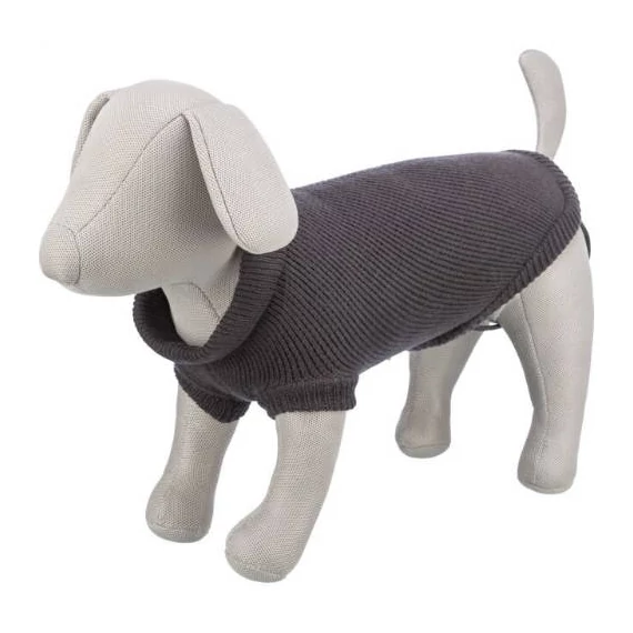 Trixie Pullover CityStyle Berlin - pulóver (antracitszürke) kutyák részére (L) 60cm