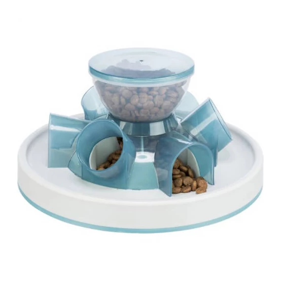 Trixie Slow Feeding Cat Bowl - evéslassító macskák részére (Ø28x14cm)