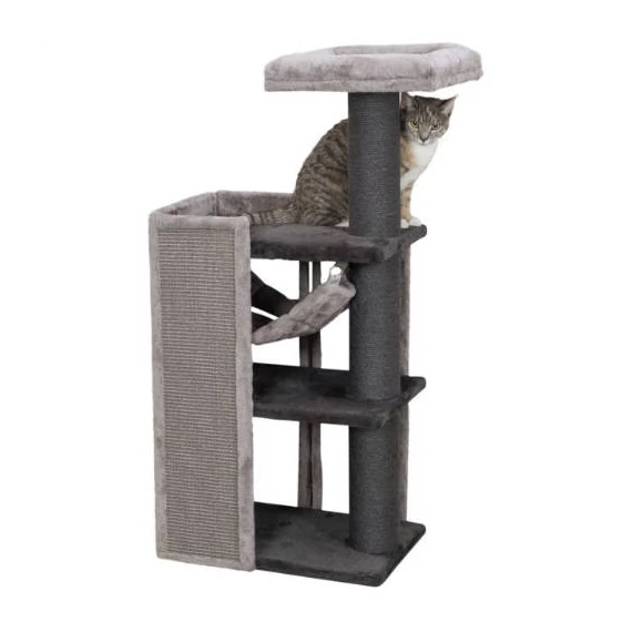 KT25. Trixie Cat Tree Arianna - kaparófa (szürke) macskák részére (52x40/112cm)