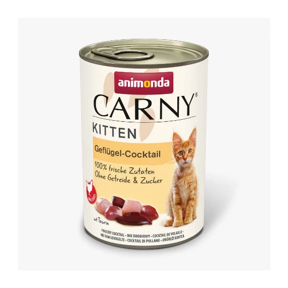 Animonda Carny Kitten (szárnyas-koktél) - kölyök macskák részére (400g)