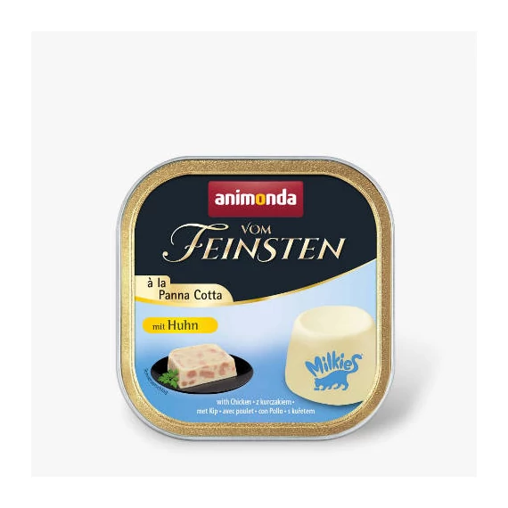 Animonda Vom Feinsten Adult à la Panna Cotta mit Huhn - nedvestáp (csirke, főzött tejszínnel) macskák részére (100g)