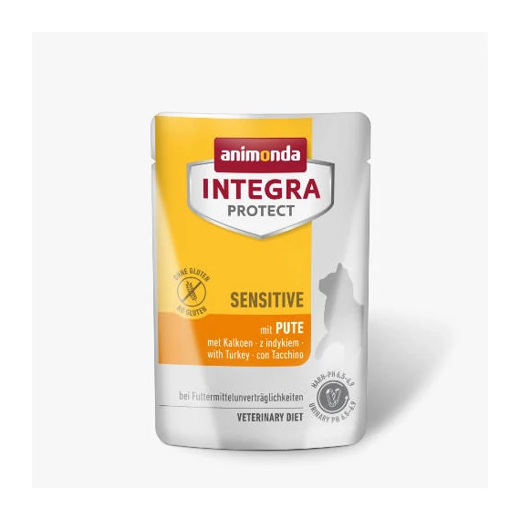 Animonda Integra Protect Sensitive with turkey- szenzitív nedves eledel macskáknak pulykával (85g)