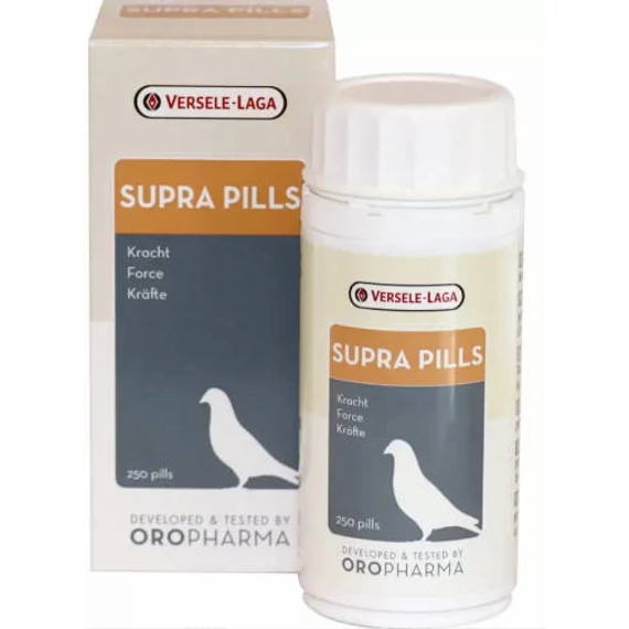 PR.Oropharma Supra Pills - Kiegészítő eleség (gyógynövény tabletta) galambok részére (250db)(KIZÁRÓLAG RENDELÉSRE!)