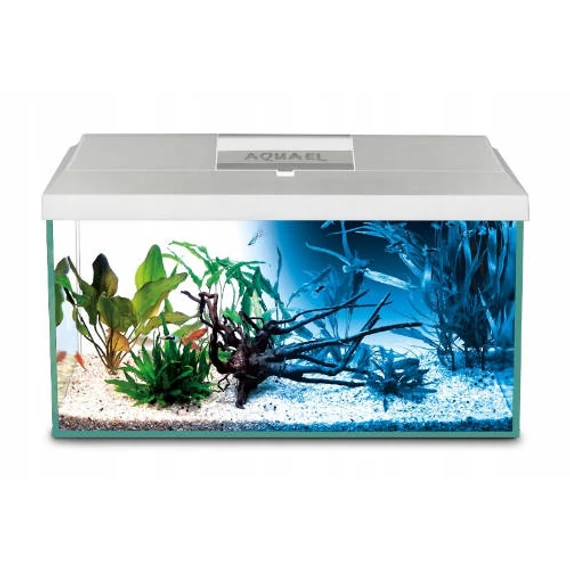 AquaEl Leddy Plus 60 Day&Night white - akvárium szett (fehér) 54liter (60x30x30cm)