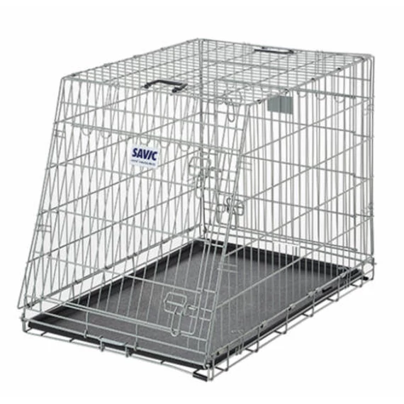 SAVIC Dog Residence  mobil kennel 91cm, világos szürke ketrec