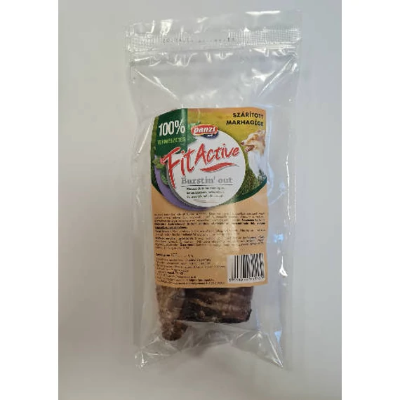 FitActive snack - jutalomfalat (szárított marhagége) kutyák részére (10x100g)