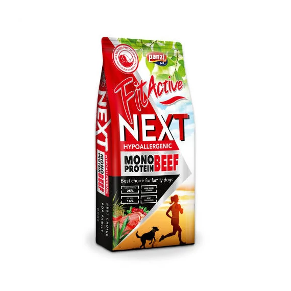 FitActiveNEXT 15kg Hypoallergenic MONO BEEF with cranberries (Marha-vörösáfonyával)