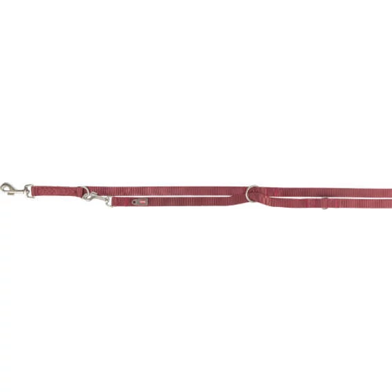 Trixie prémium állítható póráz -sangria málna - (L-XL) 2m/25mm