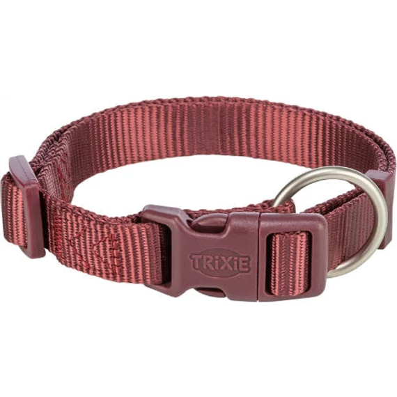 Trixie Premium nyakörv - sangria málna (XS-S) 22-35cm/10mm
