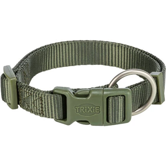 Trixie Premium nyakörv - olívazöld (XS-S) 22-35cm/10mm