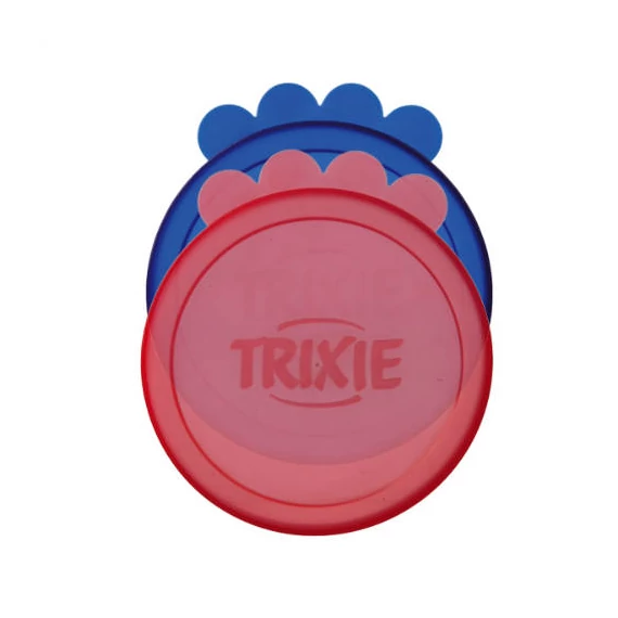 Trixie Lid for Tins - konzerv-fedő (műanyag,színes) 1240g-os konzervekhez (Ø10,6cm/2db)